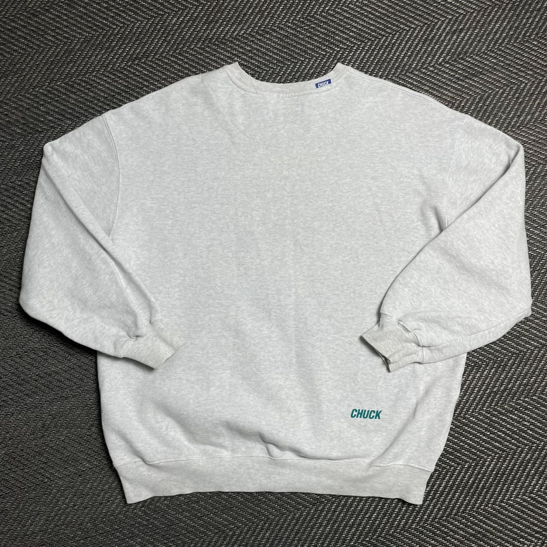 Chuck 아치로고 스웻 맨투맨 그레이o 5098 상품이미지6