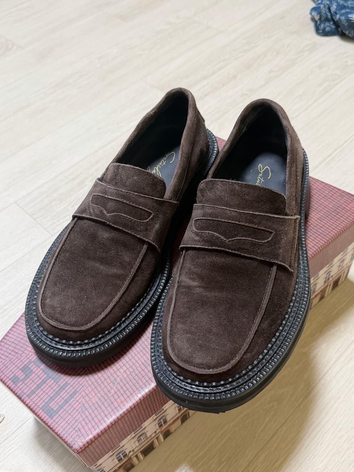 Stu 스웨이드 페니 로퍼 41사이즈 상품이미지1