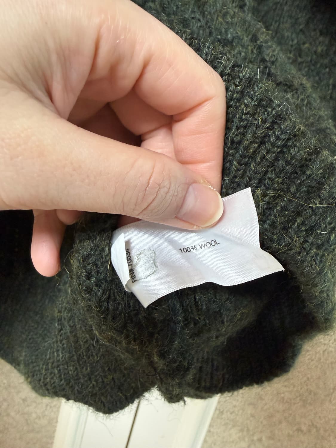 ORVIS 오르비스 피셔맨 울 니트 상품이미지4