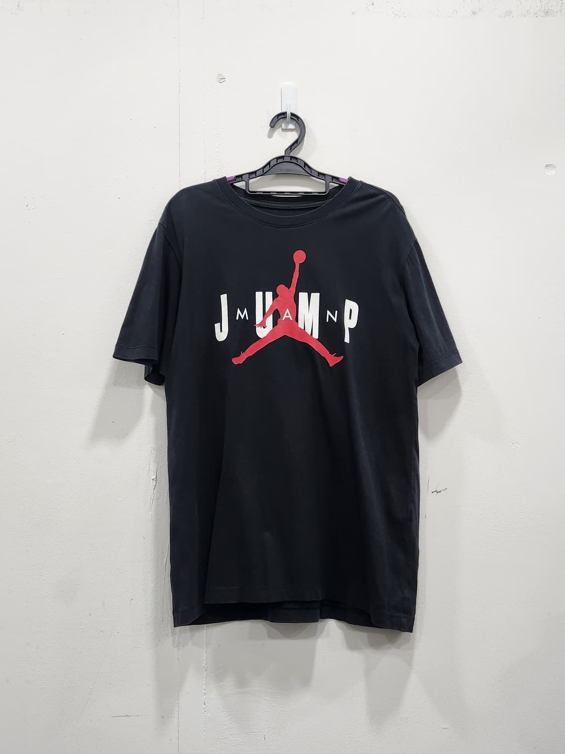 [M] 조던 점프맨 블랙 반팔 티셔츠 상품이미지1