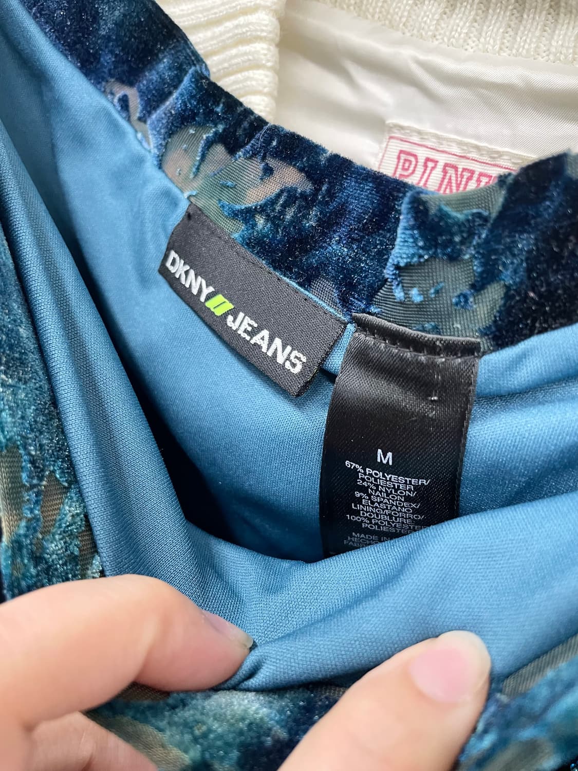 DKNY 오리엔탈 페어리 벨벳 프릴 스커트*극레어 상품이미지6