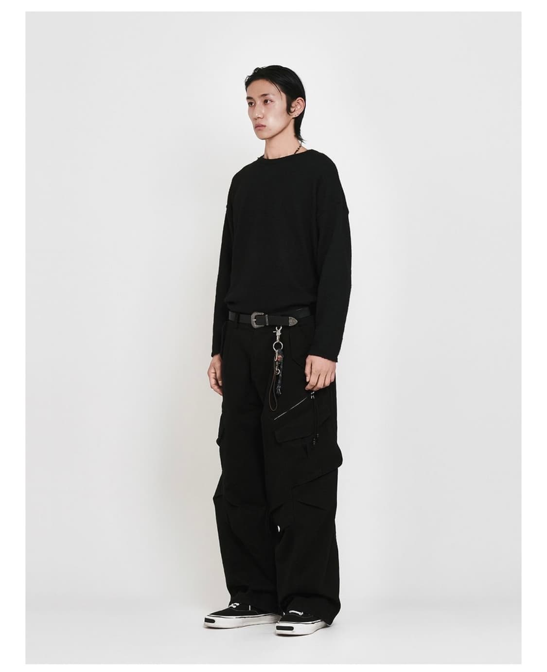 Cord 코드 FARS COMFY CARGO PANTS 블랙 M 상품이미지3