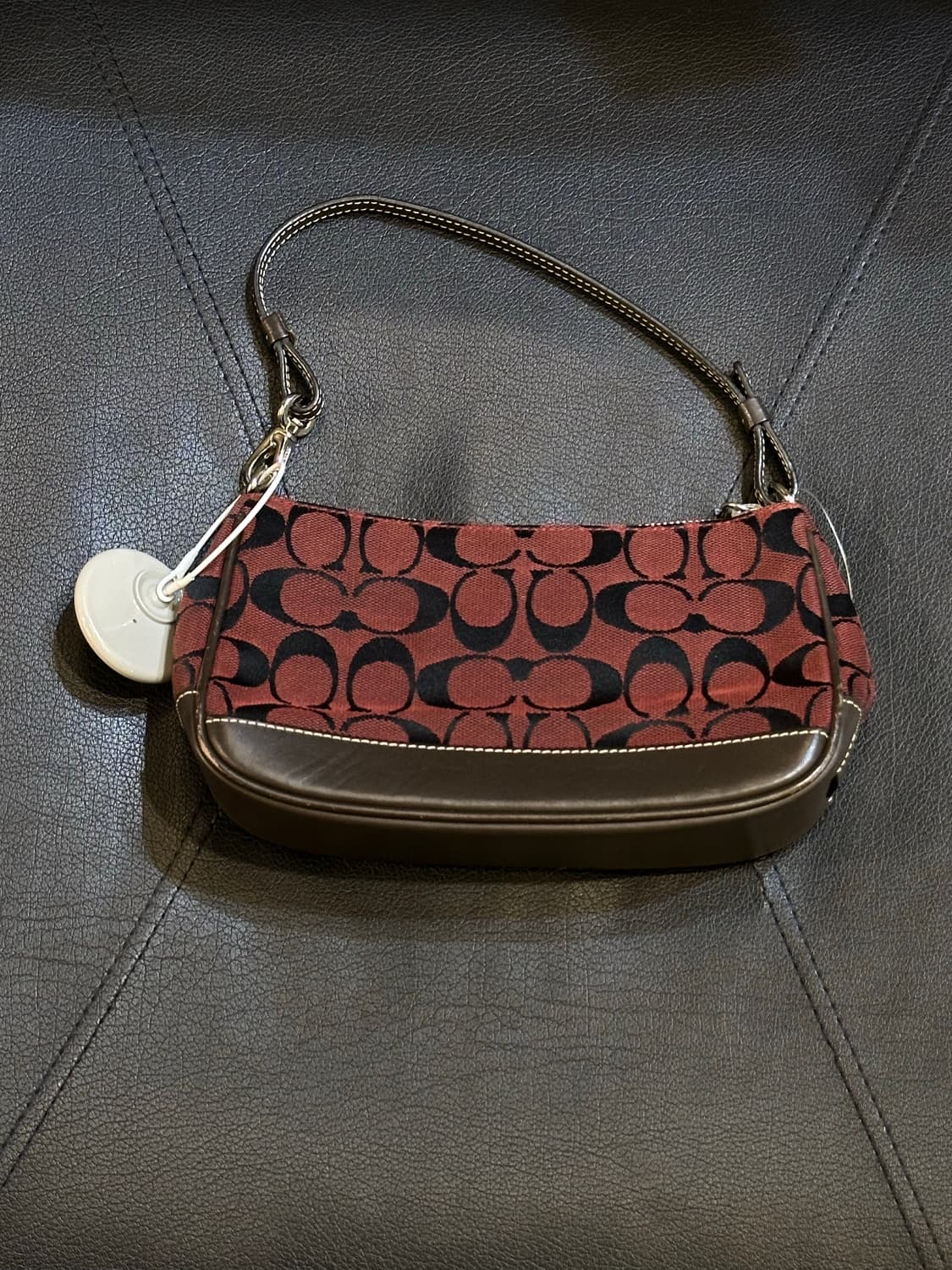 COACH 코치 레드 미니 토트백 상품이미지1