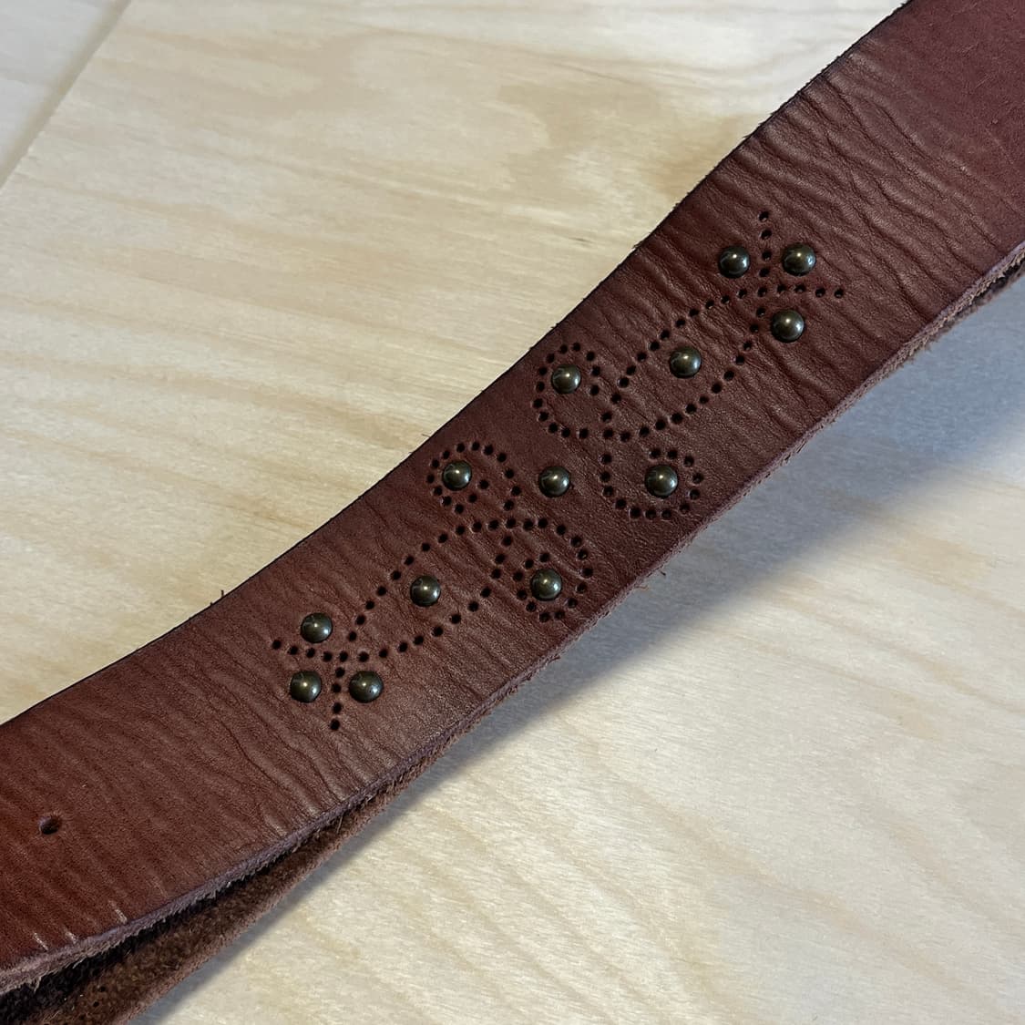 Levi’s stud leather Belt ( ~28 ) 상품이미지3