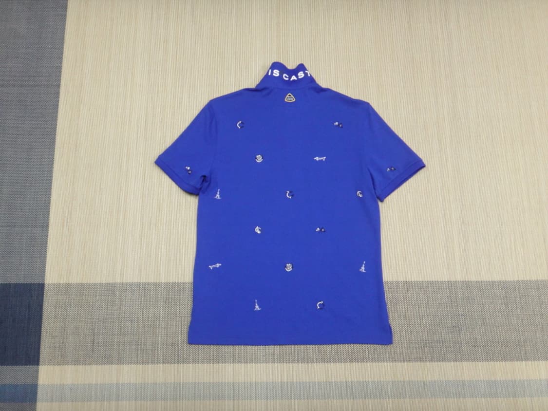 (100) 루이까스텔 골프 자수로고 카라 반팔 티셔츠 상품이미지2