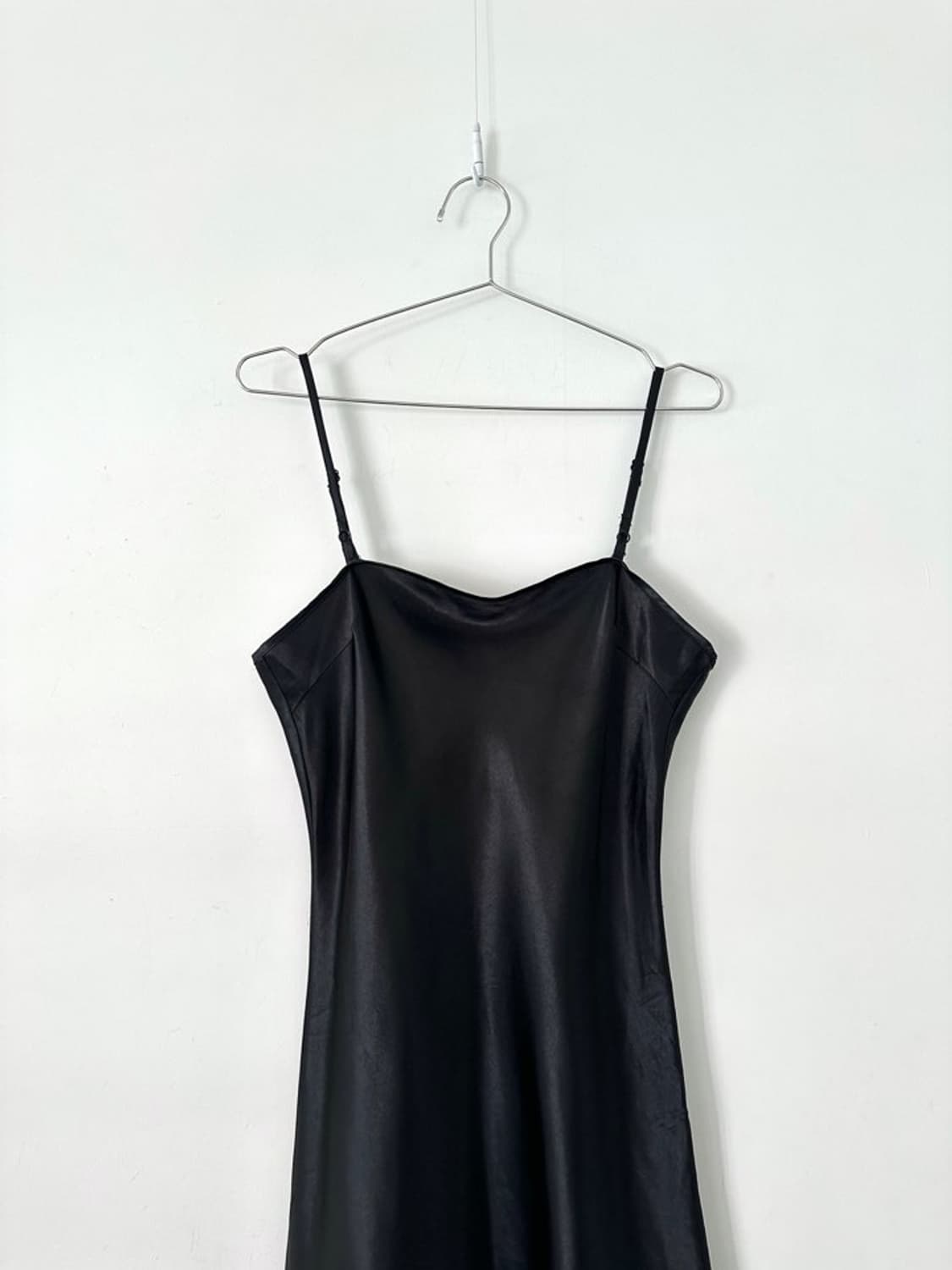 Satin slip ops / black 상품이미지2