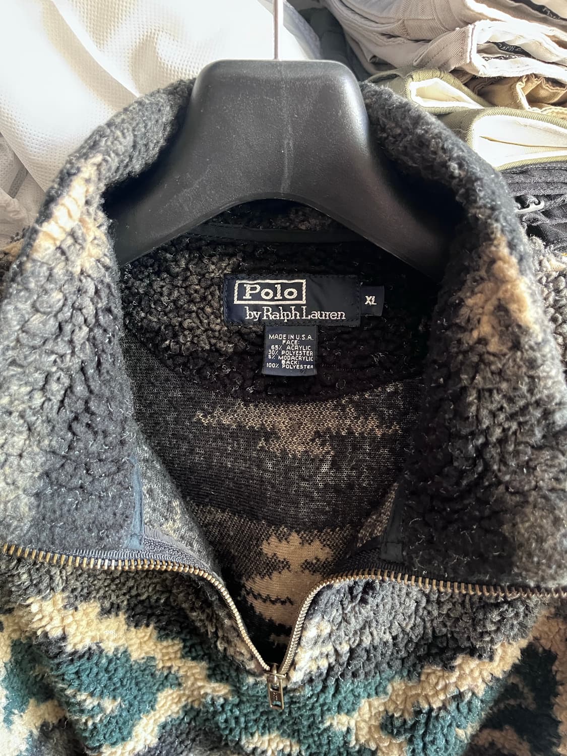 90s usa 폴로 아즈텍 풀오버 상품이미지3