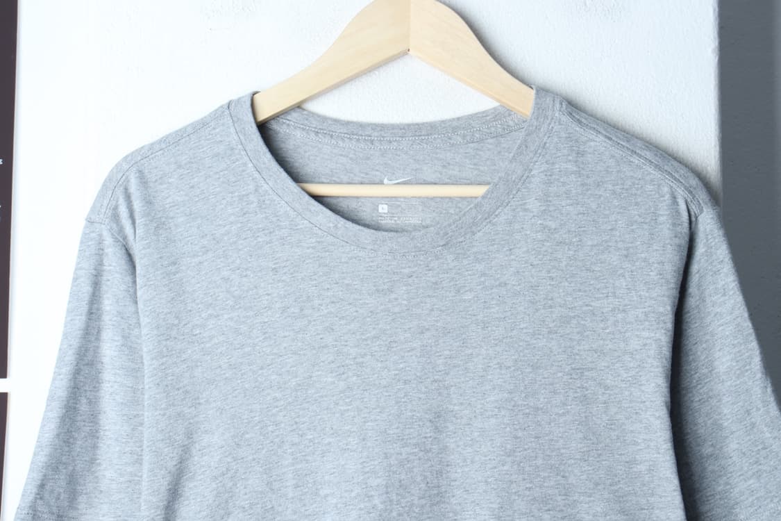 (L-XL) 나이키 반팔 티셔츠 그레이 무지 기본-H3H33684 상품이미지3