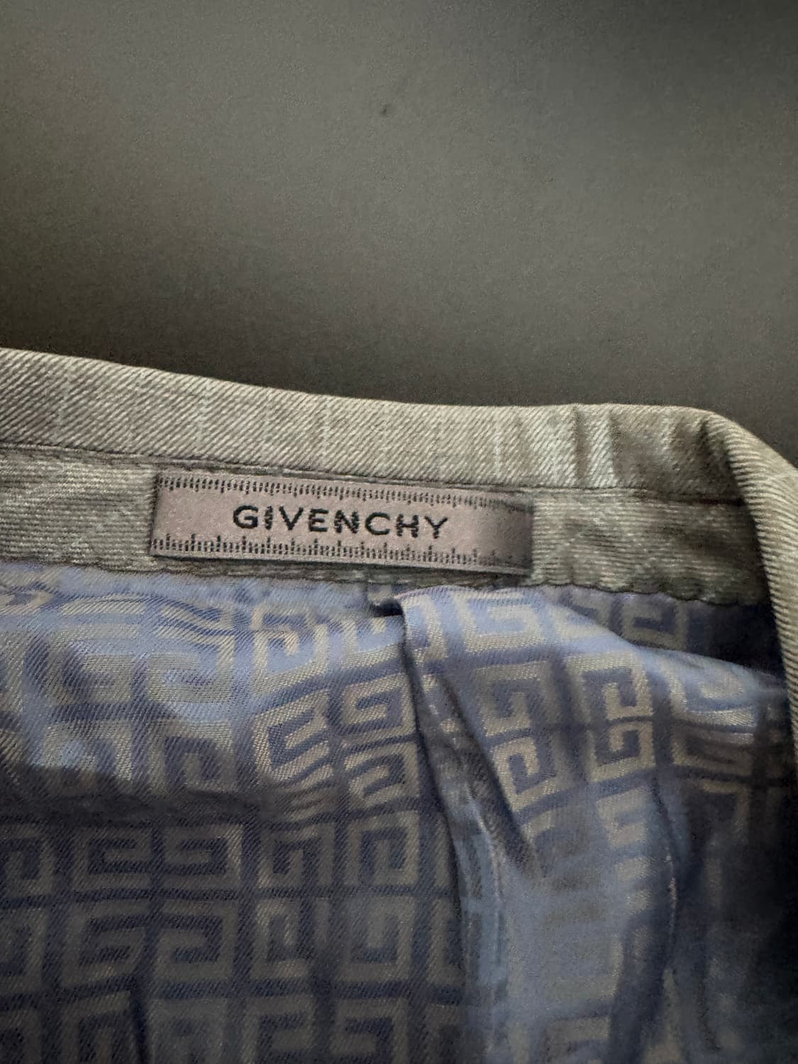 정품!! 지방시 GIVENCHY 실크 울 정장 자켓 상품이미지3