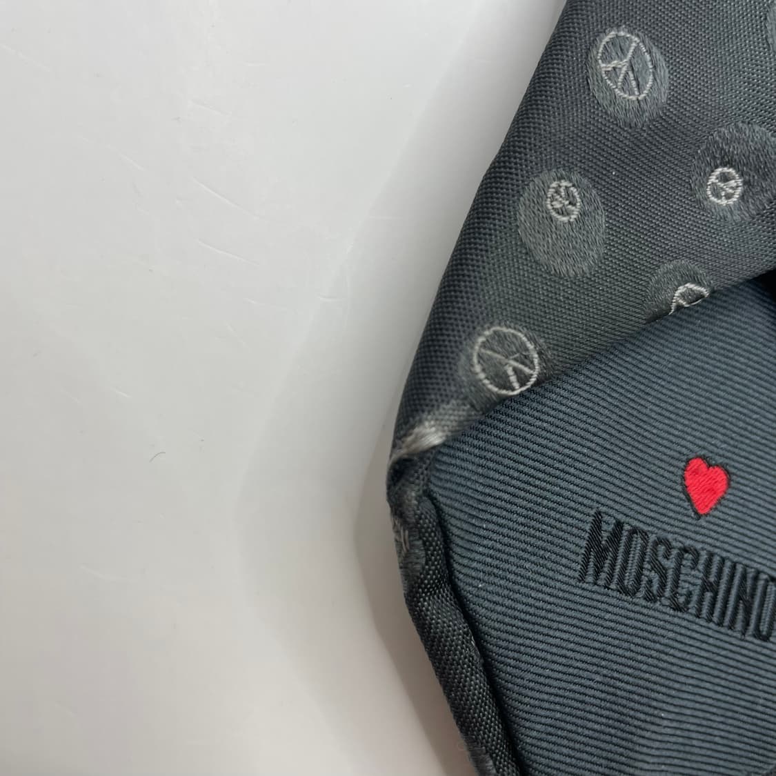 883) (MOSCHINO) 모스키노 패턴 넥타이(대검하자) 상품이미지3