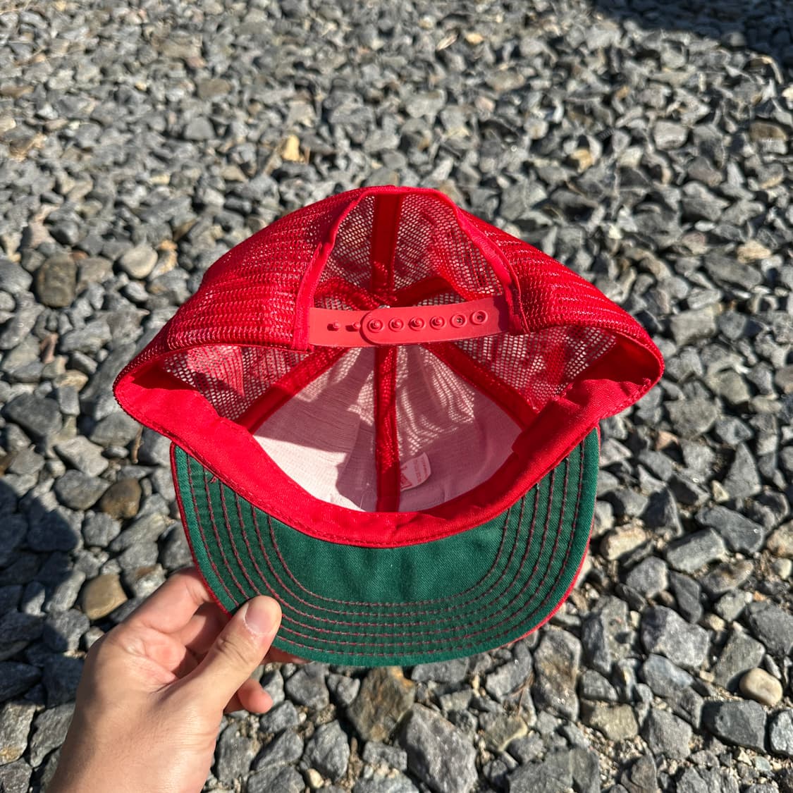 vintage exxon gas trucker cap 상품이미지2