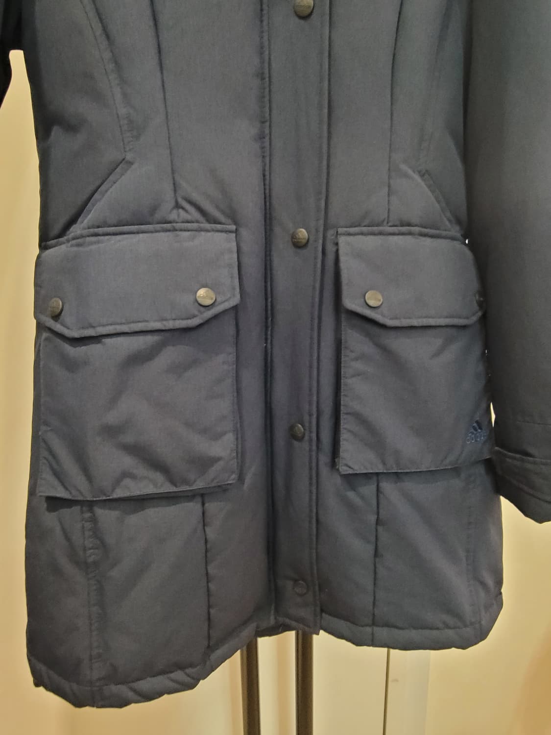 아디다스 네이비 후드 덕다운 패딩 95사이즈 상품이미지4