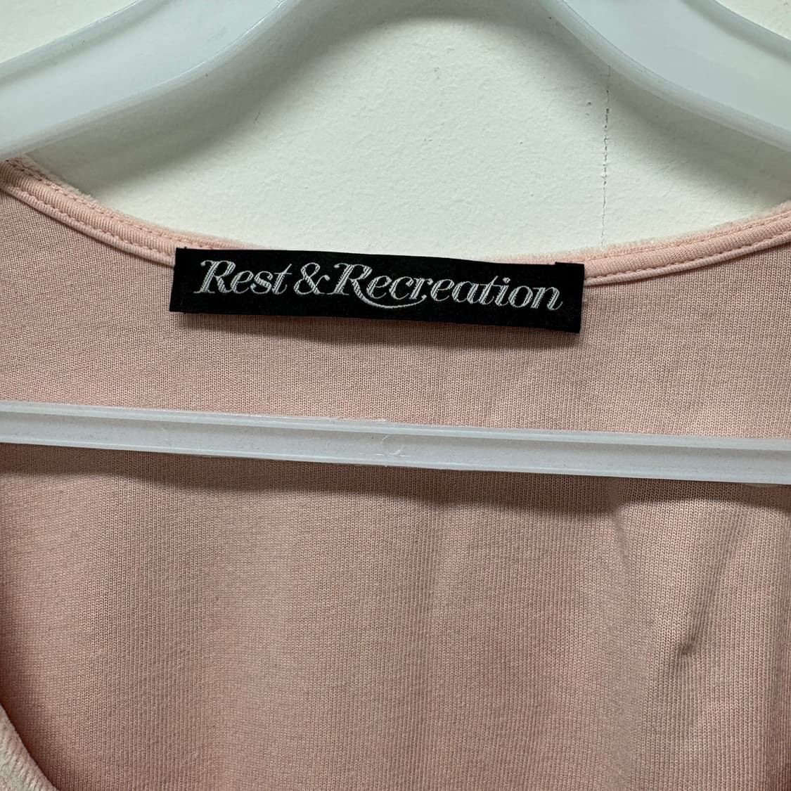 Rest & Recreation 셔링 티셔츠F 상품이미지5