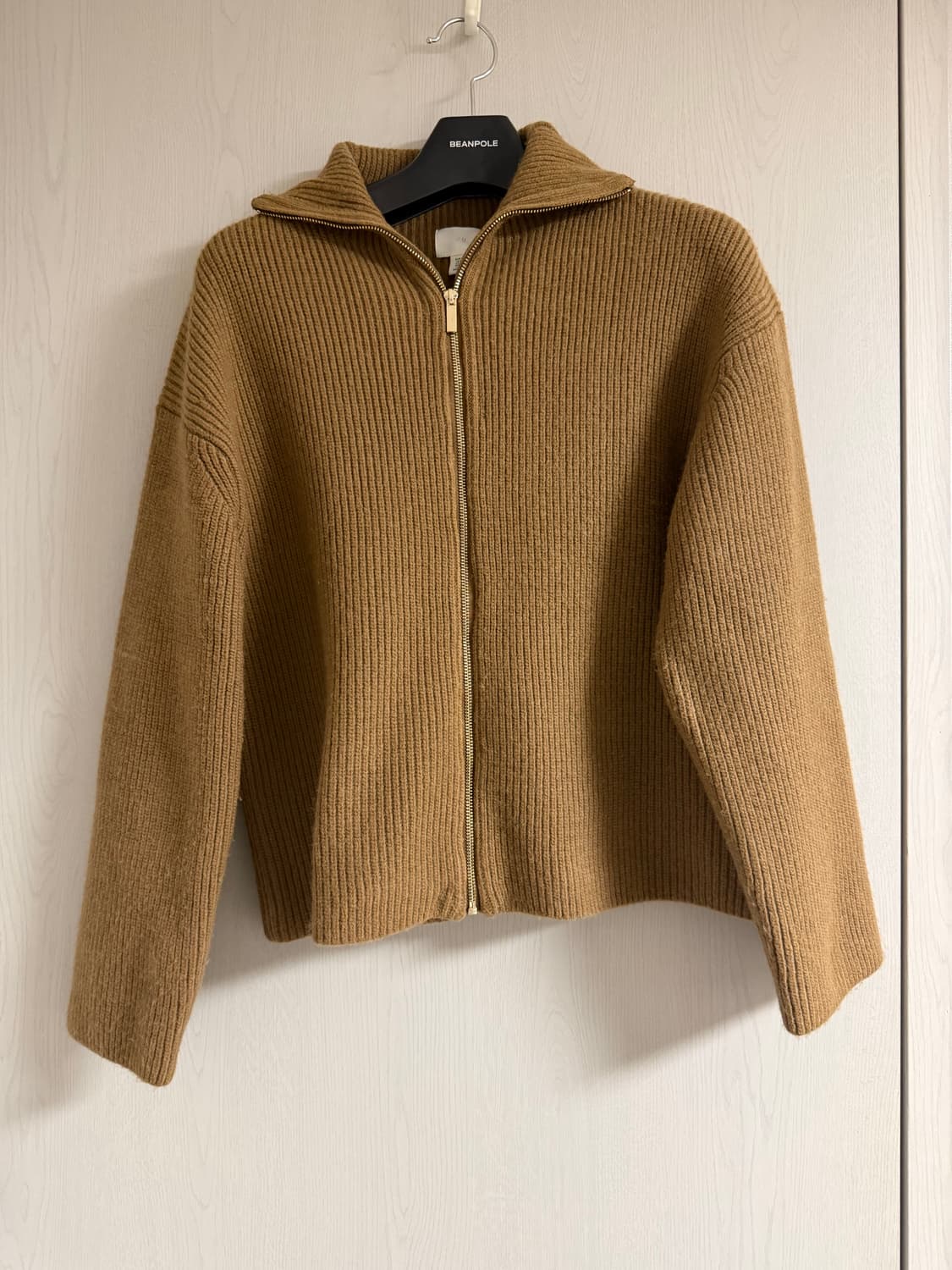 h&m 집업 가디건 브라윤 상품이미지1