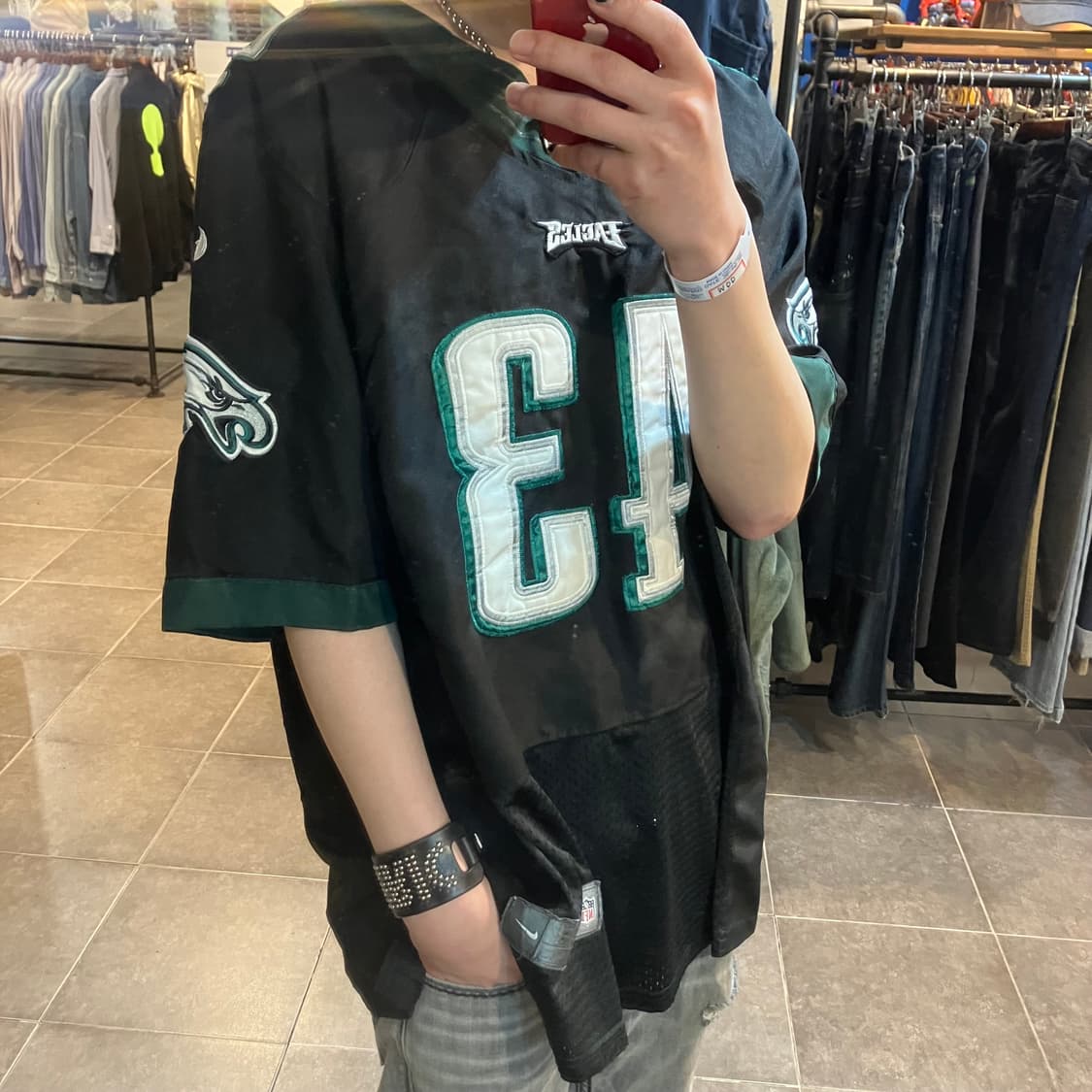 [NO.9]NFL 데런 스프롤스 유니폼 블랙 상품이미지2