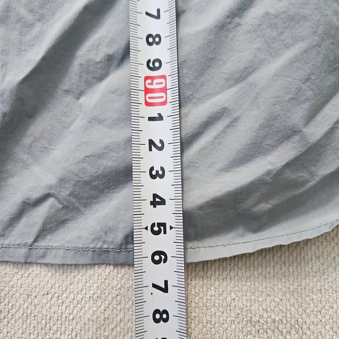 66 지오송지오 바람막이 후드 롱 자켓 0311Y 상품이미지7