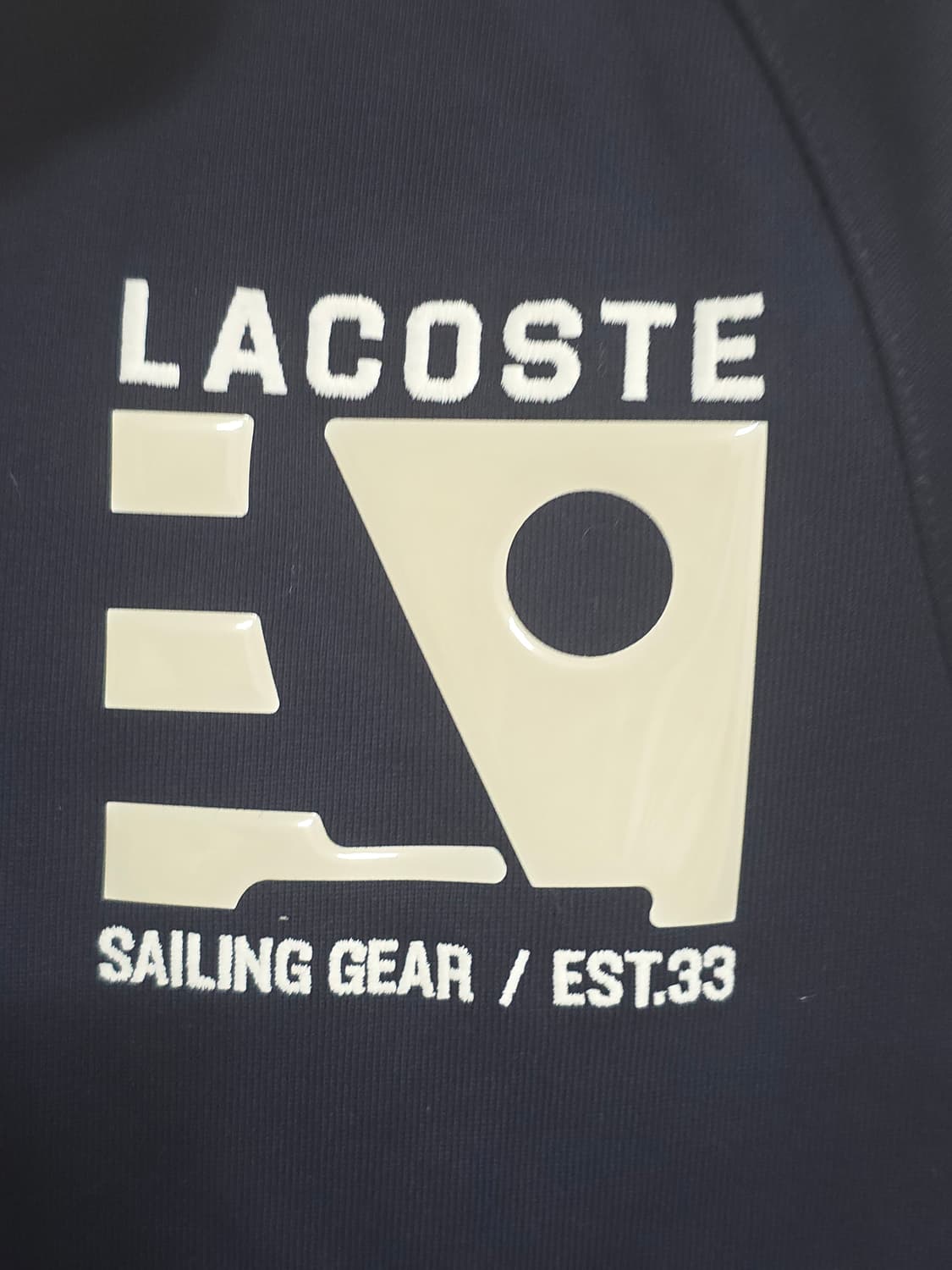 라코스테 Lacoste 세일링 기어 긴팔 폴로 셔츠 네이비 XS (유니섹 상품이미지4