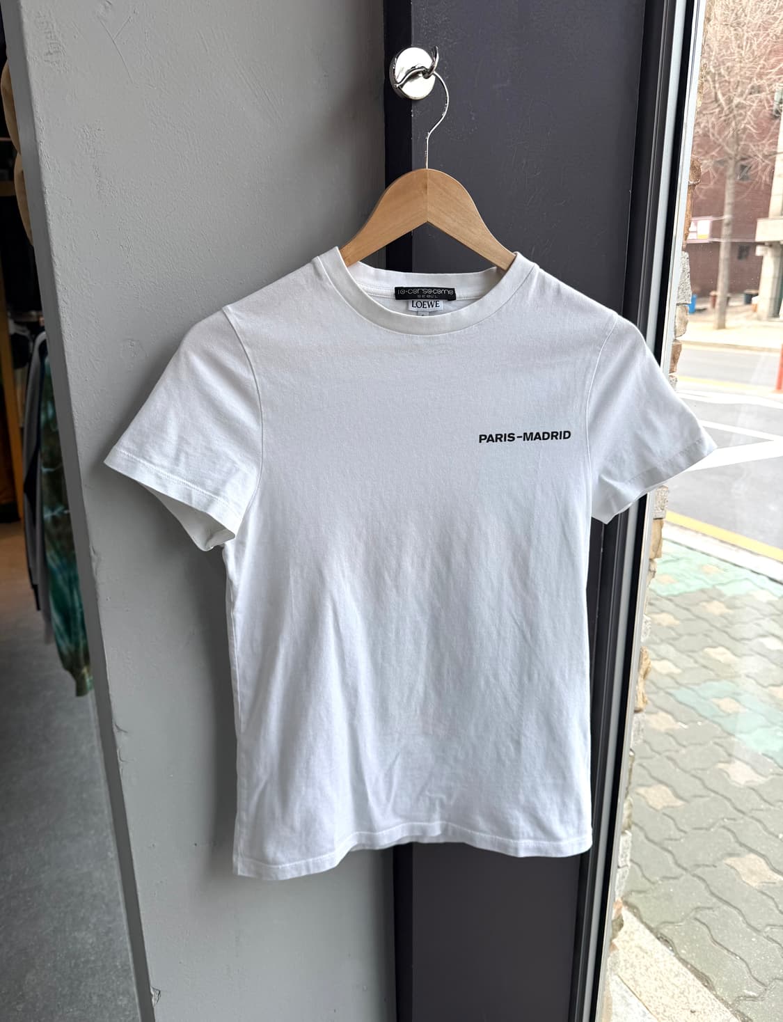 XS/ 로에베 엘레펀트 프린팅 크루넥 반팔 상품이미지2