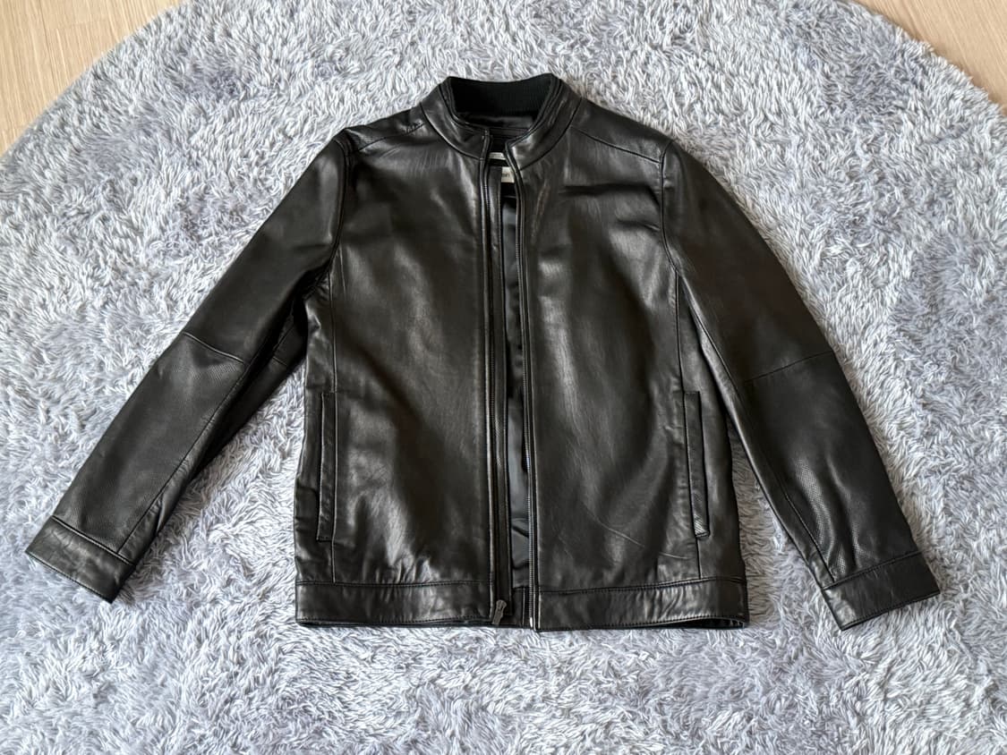 캘빈 클라인 레더 자켓 상품이미지1