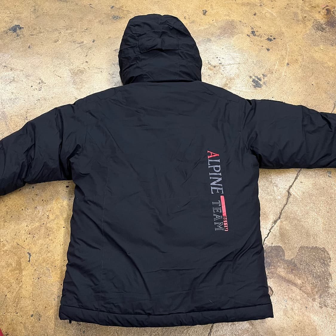 [정품/90] K2 알파인 팀 블랙 패딩 점퍼 b17 상품이미지4