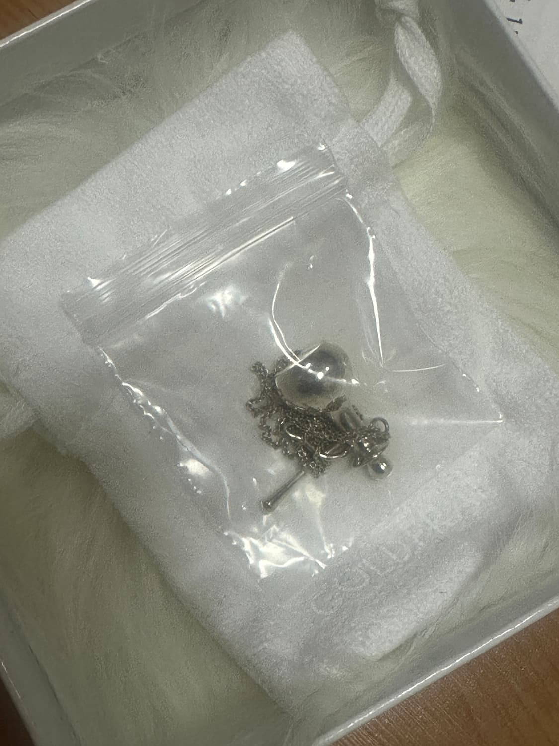 콜드프레임 BOTTIGLIA NECKLACE 실버 물병 목걸이 상품이미지1