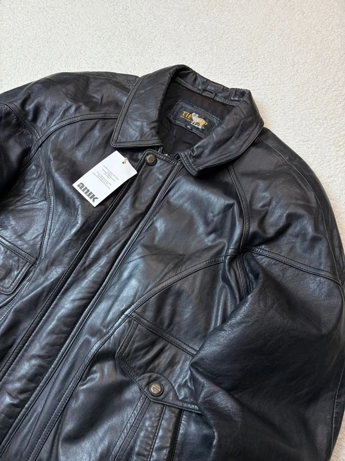 TIPTOP 90's 100% 양가죽 블루종 자켓 PN6274 상품이미지2