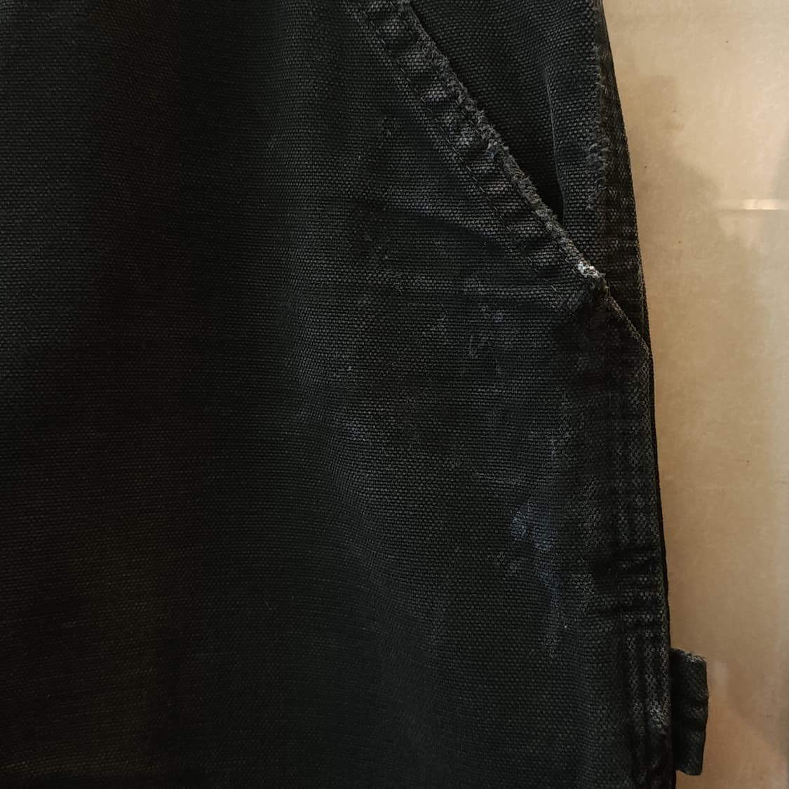 칼하트 싱글니 카펜터 워크팬츠 블랙 칼하트 블랙 36x30 상품이미지6