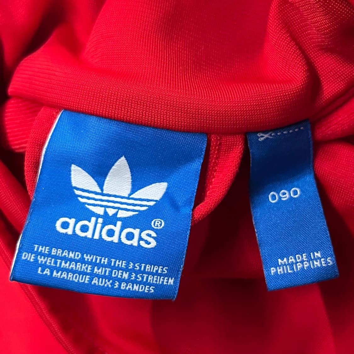 [정품/90] 아디다스 빨간색 져지 트랙탑 b14 상품이미지5