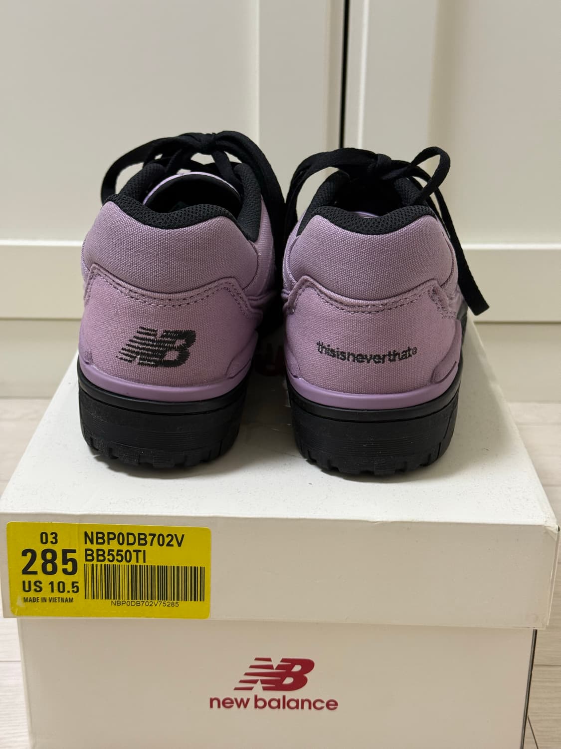 [285] 뉴발란스 디네댓 550 라벤더 블랙 상품이미지5