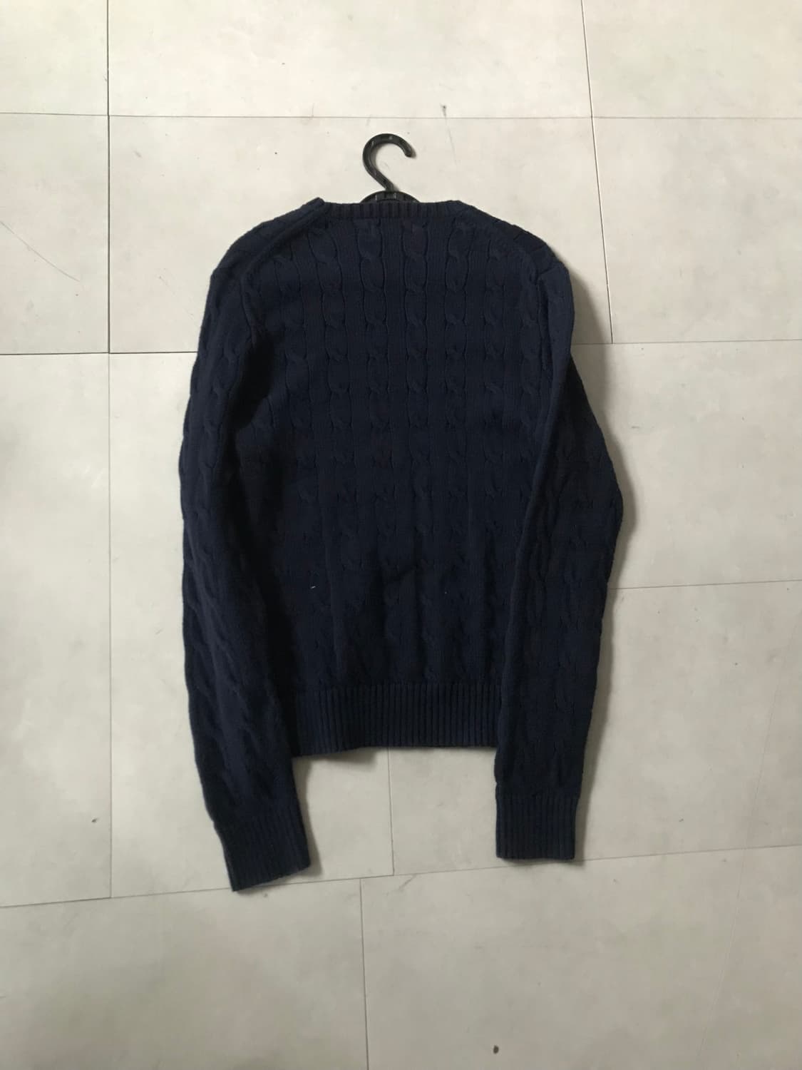 폴로 네이비 케이블 니트 상품이미지9