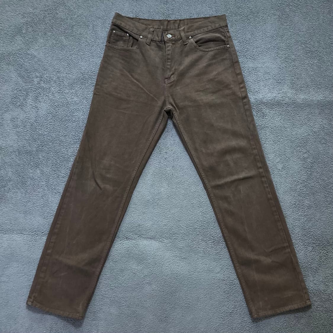 랭글러 브라운진 데님팬츠 상품이미지2