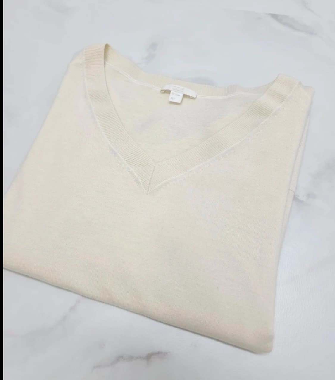 COS 크림색 티셔츠 블라우스 ~55반 상품이미지2
