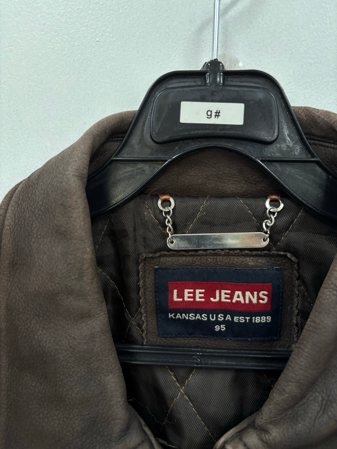 90s LEE 리 리얼레더 자켓 상품이미지6