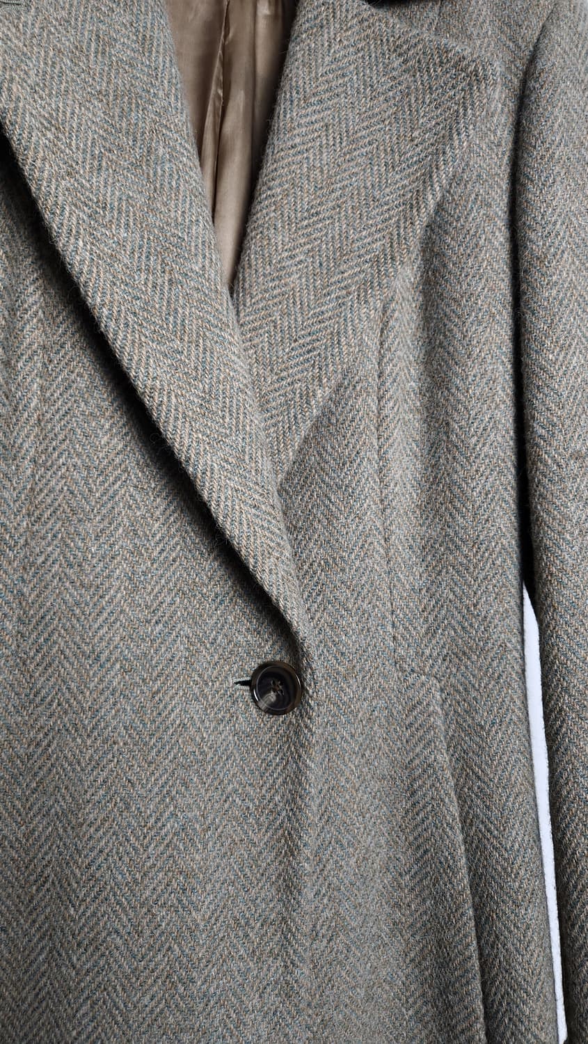 랄프로렌 이태리 알파카 램스울 헤링본 롱코트 2 상품이미지4