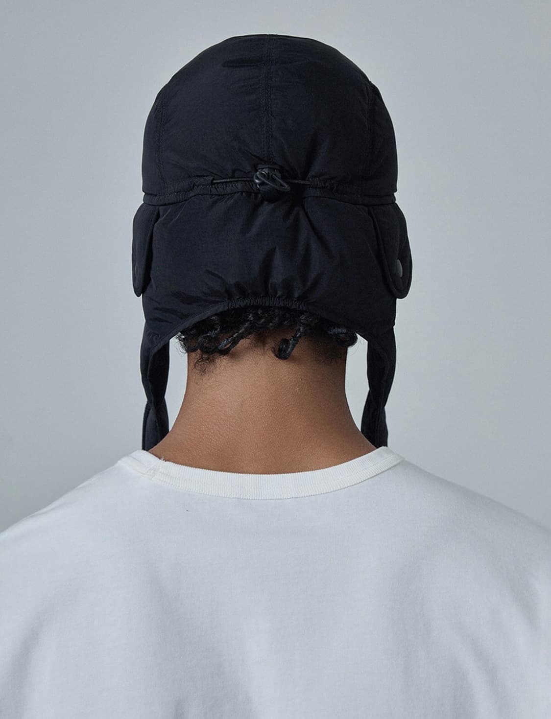 cold weather insulated cap (black) 상품이미지2