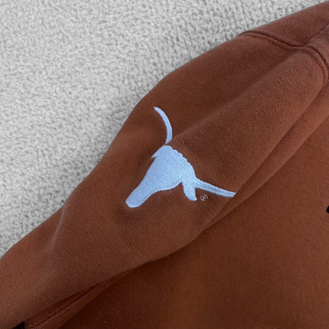 나이키 USA 올드스쿨 텍사스 롱혼스 후드티 오렌지 상품이미지3