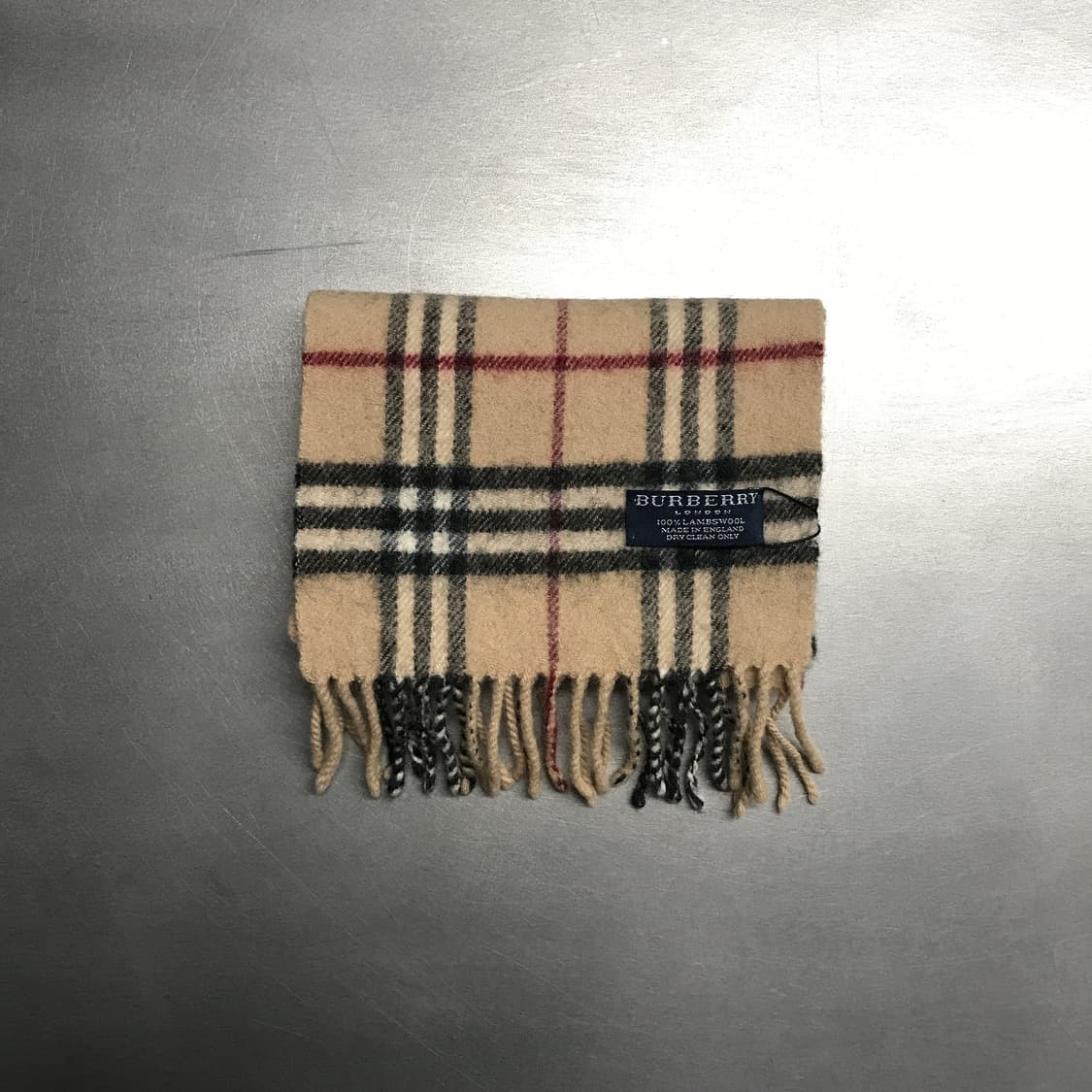 버버리 정품 램스울 머플러 베이지 상품이미지2