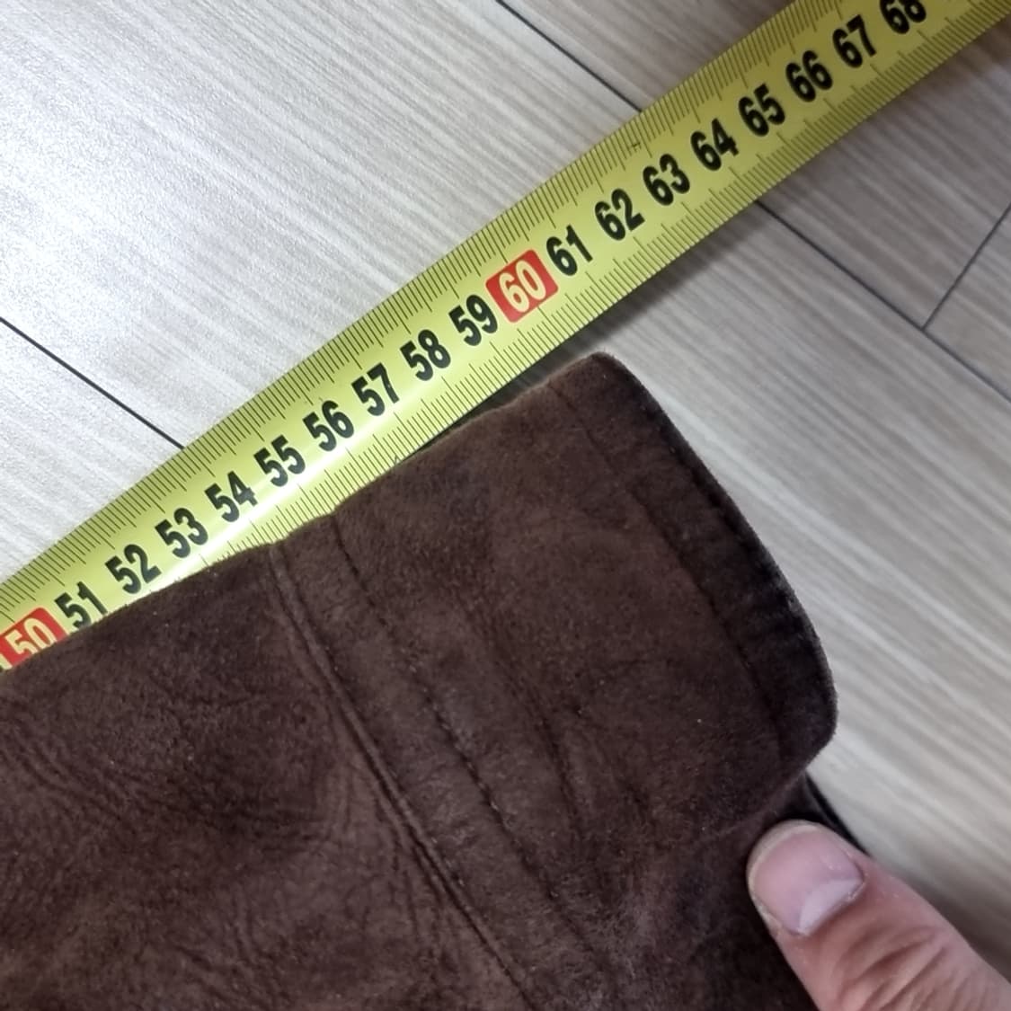 한국제 80~90년대 톰보이 양가죽 무스탕 트러커자켓(95-100) 상품이미지7