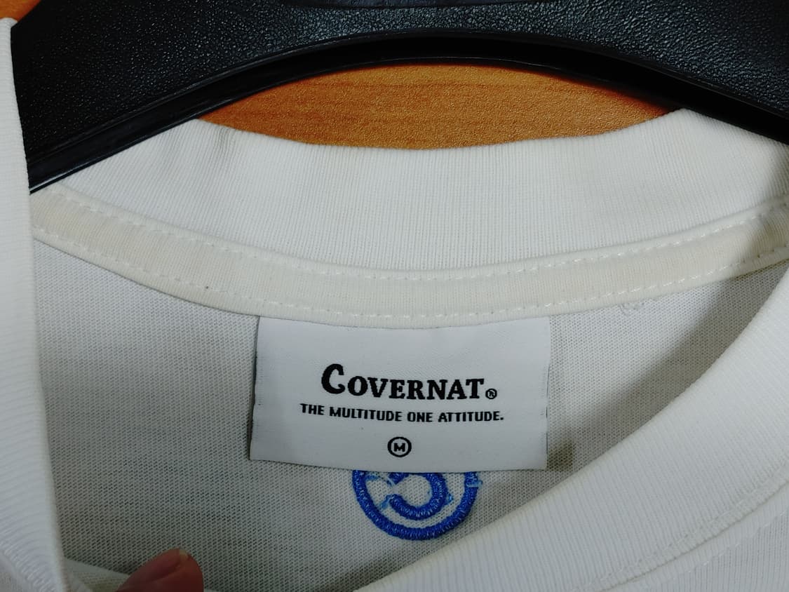 COVERNAT 커버낫 블루로고 반팔라운드티 상품이미지5