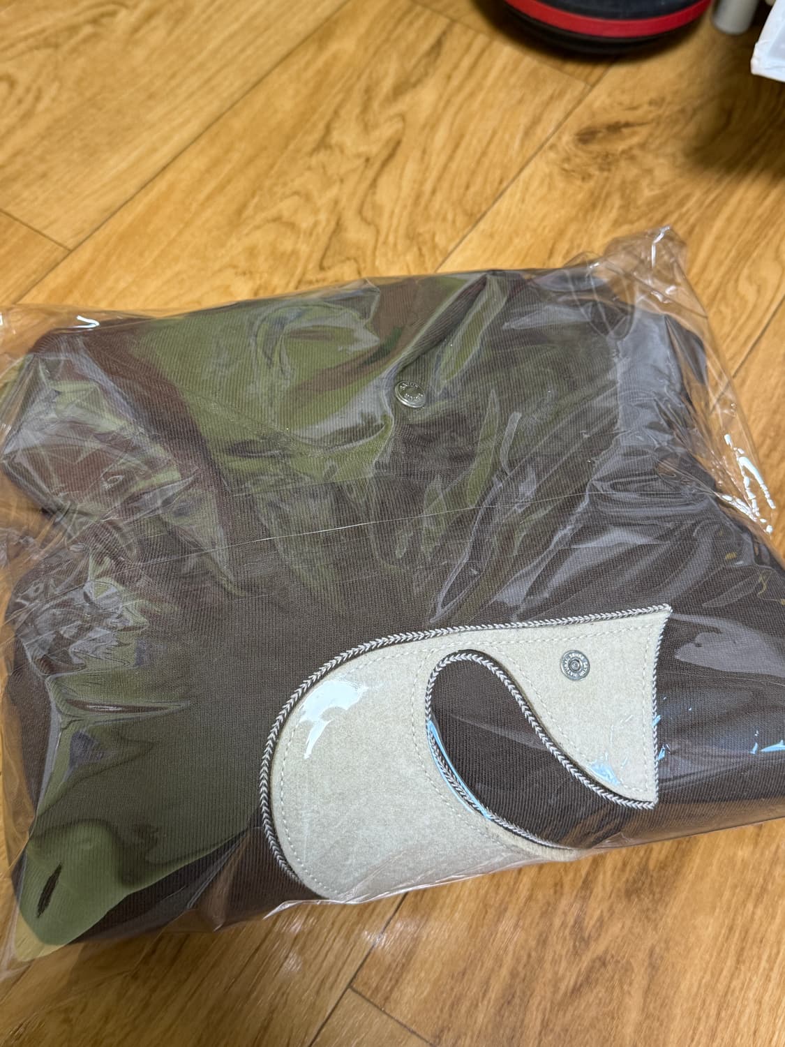 세터 - 리벳 후드티 (브라운,M) 상품이미지3