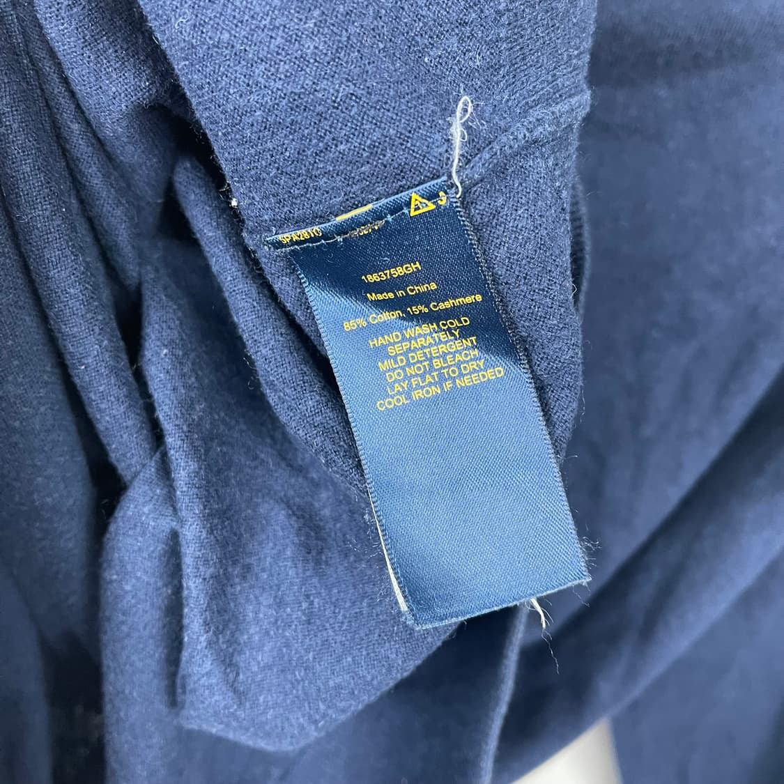 [폴로] 랄프로렌 네이비 긴팔 니트 (L) 상품이미지5