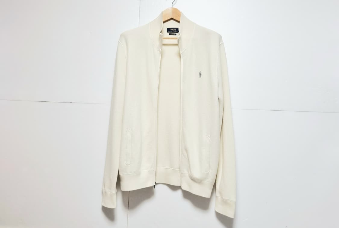 남성 폴로 POLO 랄프로렌 피마코튼 긴팔 집업 가디건 니트 상품이미지2