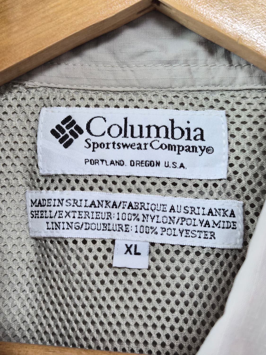 콜롬비아Columbia 투포켓 사파리 반팔 셔츠 L - S435 상품이미지4