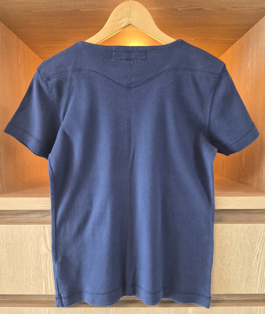 WIM NEELS PATTERN NAVY T-SHIRT (48) 상품이미지2