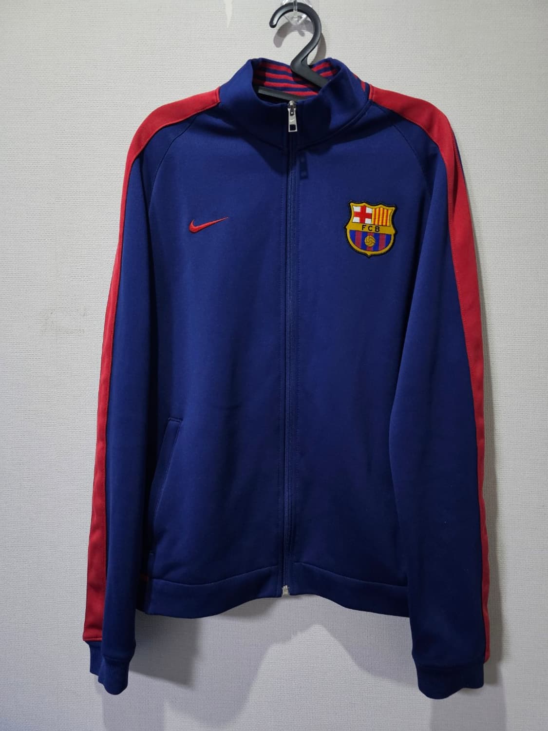 나이키 FC바르셀로나 져지 트랙탑 집업 95 / M 상품이미지1