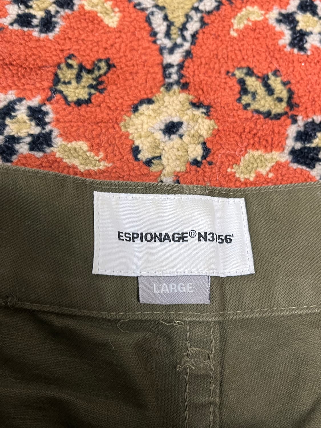 [L] 에스피오나지 퍼티그 팬츠 올리브 상품이미지3