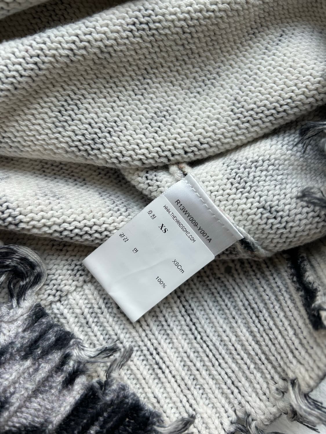 r13 레오파드 니트 상품이미지4