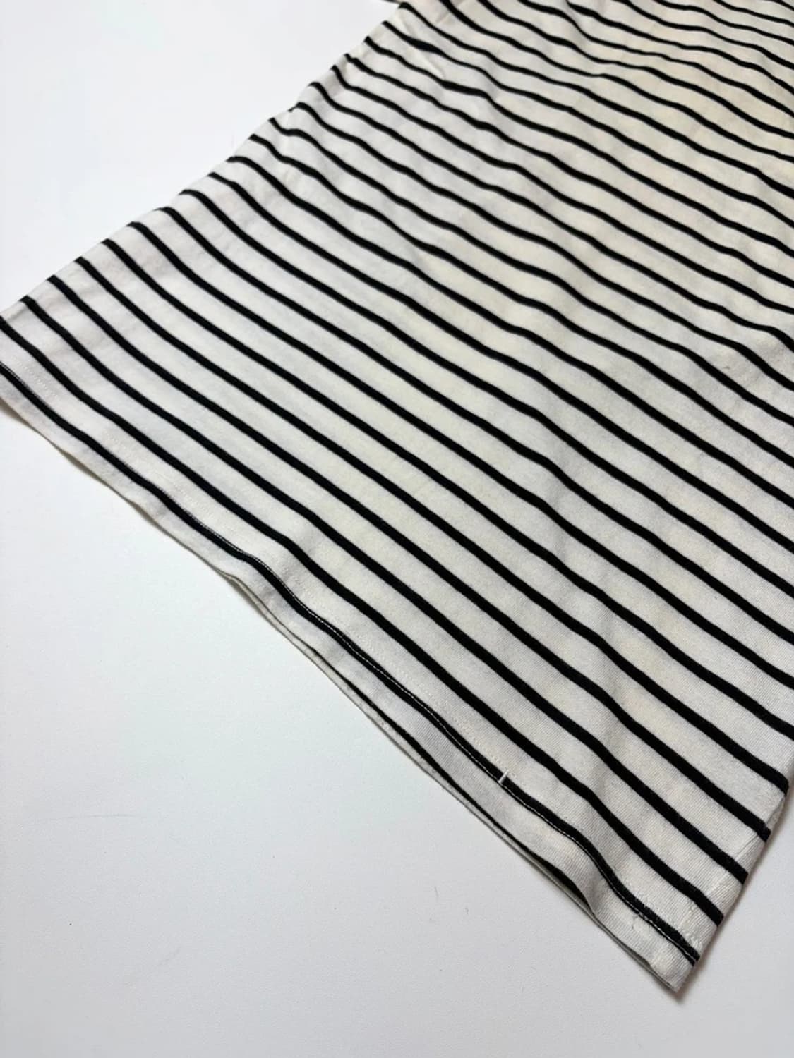 네이버후드 스트라이프 반팔 티셔츠 PN9207 상품이미지4