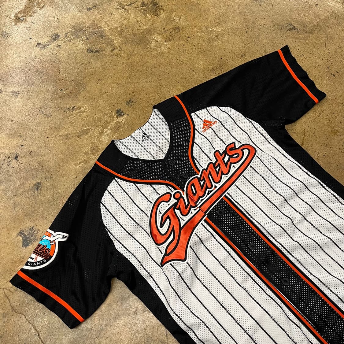 [100] 아디다스 샌프란시스코 롯데 자이언츠 야구 유니폼 b16 상품이미지1