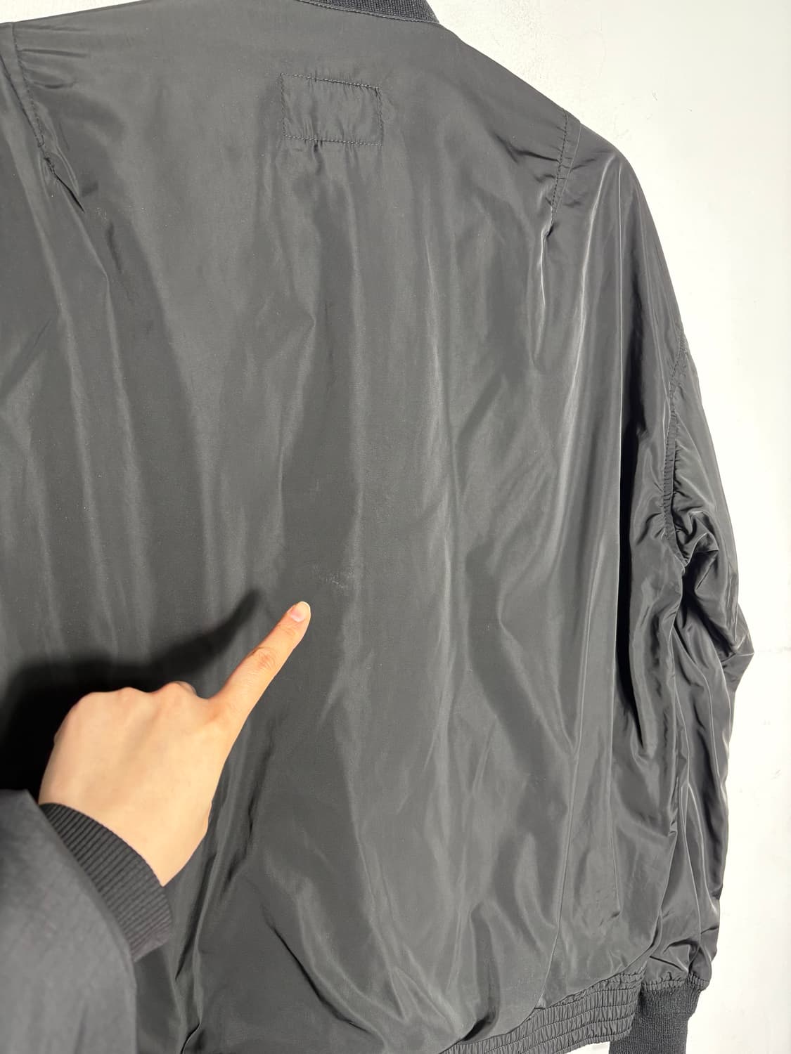 알파 인더스트리 플라이트 자켓 블랙 상품이미지9